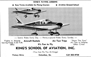 Ad from Benning Herald Souvenir Edition, 1967-1968.